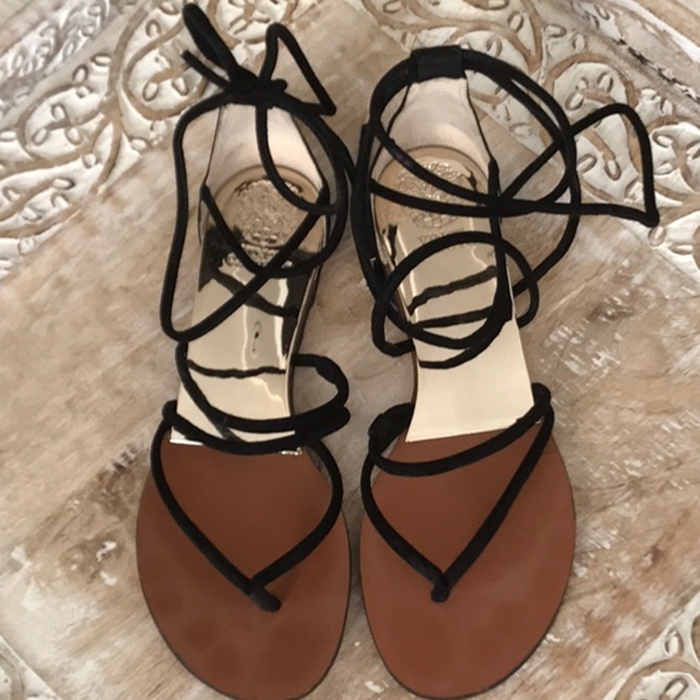 Vince camuto tie sandals